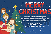 Christmas In Winter Font, a Sans Serif Font by Marvadesign (Thumbnail 2 of 7)