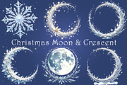 Christmas Snowflake Clipart - 30 png, a Seasonal Illustration by GalaDesign03 (Thumbnail 5 of 7)