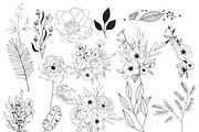 Procreate Stamps Floral II, a Brush Add-On by Li Zamperini (Thumbnail 3 of 3)