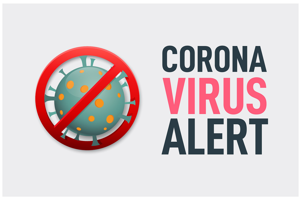 Set corona virus alert banners, a Templates & Theme by Traudl's shop (Photo 2 of 2)
