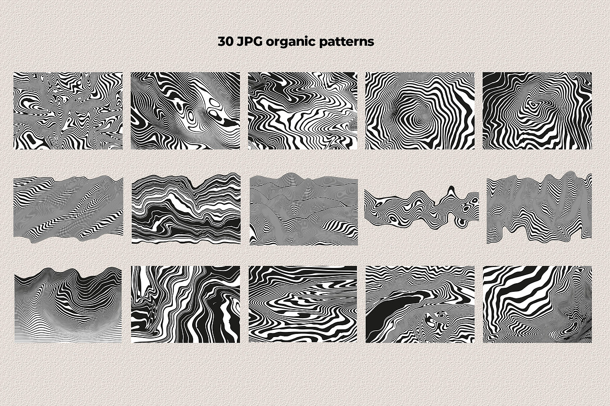 Trippy Waves Patterns, a Pattern Graphic by Marie T (Photo 9 of 25)