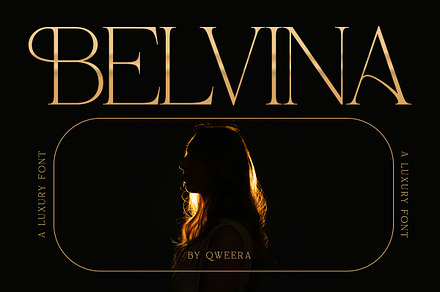 Belvina - Modern Luxury Serif Font, a Serif Font by Qweera Studio