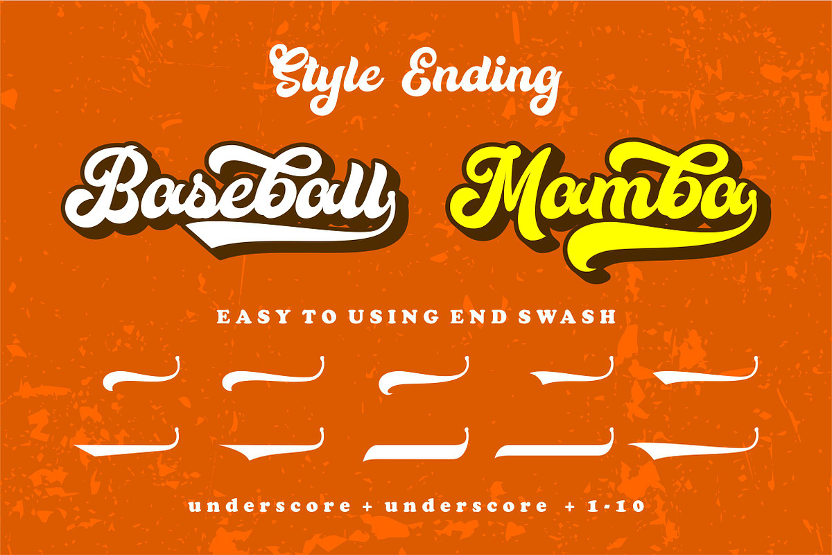 Krasty ~ Unique Retro, a Script Font by ErgibiStudio (Photo 10 of 12)