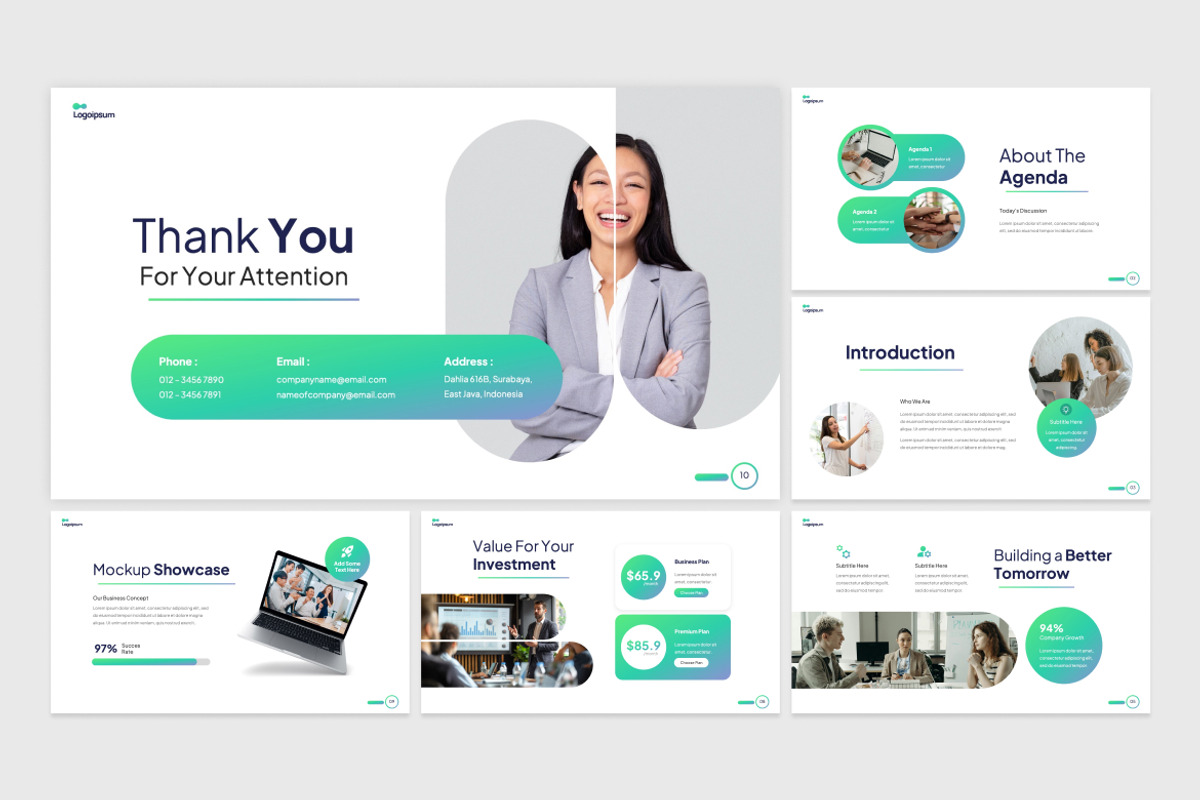 Company Profile Presentation Slides, a Presentation Template by Antstheme (Photo 2 of 2)