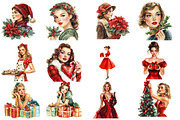 Coquette Christmas Clipart, an Icon by Designworld (Thumbnail 2 of 5)