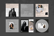 Wadon Fashion Instagram | Photoshop, a Social Media Template by Azruca (Thumbnail 3 of 8)