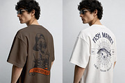 T-Shirt Back Mockup PSD - Male Model, a Shirt Mockup by Rymden_Fl (Thumbnail 6 of 6)