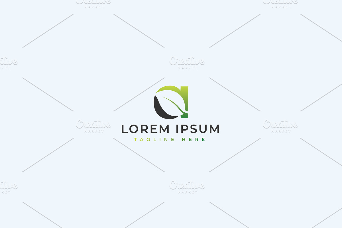 Letter A leaf logo, a Branding & Logo Template by vectplus (Photo 2 of 2)
