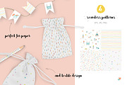 Seamless patterns for girls, a Pattern Graphic by Magnia (Thumbnail 2 of 5)