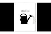 50 Garden Watering Can Silhouette bu, an Illustration by Designer_Momina (Thumbnail 31 of 51)
