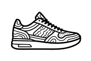 Sneaker Silhouette Vector Bundle, an Illustration by Designs_River (Thumbnail 7 of 48)