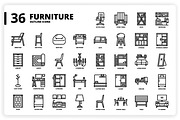 3,600 Icons x3 Styles, an Outline Icon by monkik (Thumbnail 146 of 299)
