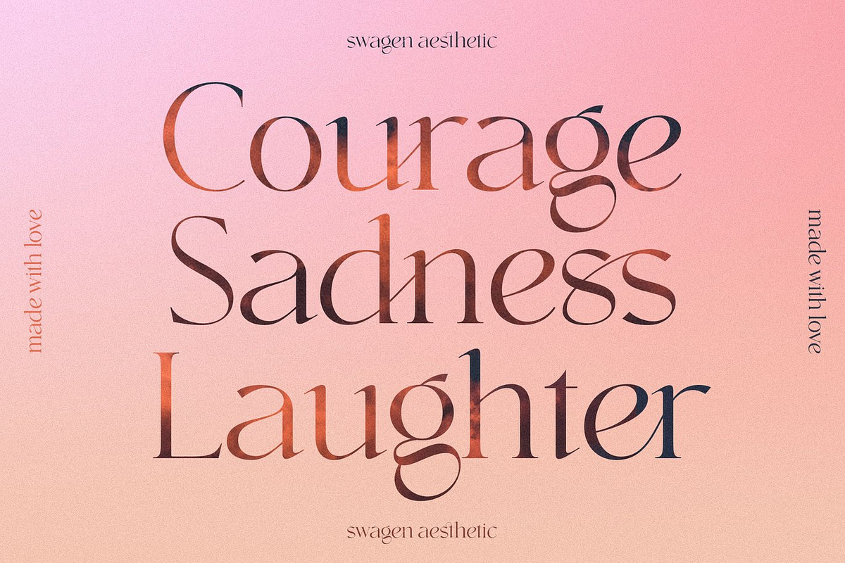 Calisba - Luxurious Ligature Display, a Serif Font by Luna Shop (Photo 5 of 9)