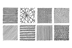 Hand drawn crosshatch patterns with, a Background Photo by art PVP - market