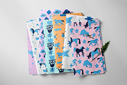 Сhristmas horse seamless pattern, a Pattern Graphic by Lucyinyourheart (Thumbnail 5 of 10)