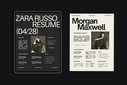 10 Resume bundle Canva Template, a Presentation Template by Amaré Creative (Thumbnail 2 of 9)