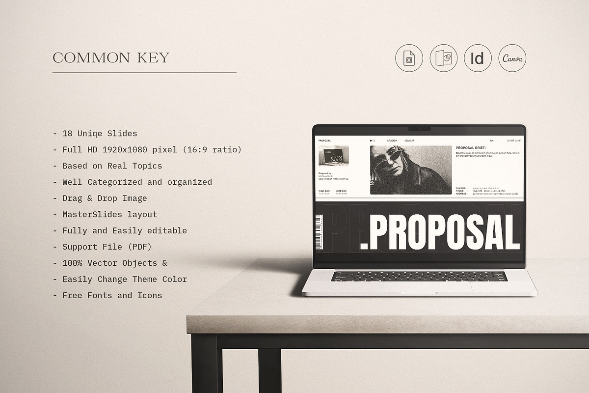 Proposal Presentation Template preview 4