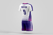 Soccer Uniform Mock-up, a Shirt Mockup by Yogurt86 (Thumbnail 9 of 12)
