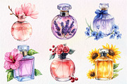 Perfume Scents with Flowers Clipart, an Illustration by Dream Creation (Thumbnail 4 of 7)