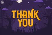 Vintage Halloween - Display Font, a Serif Font by Keithzo (Thumbnail 7 of 7)