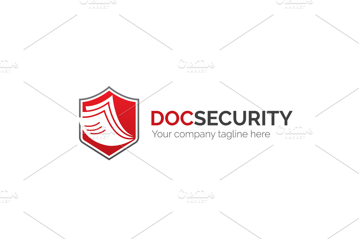 Document Security Logo, a Branding & Logo Template by XpertgraphicD