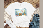 Pastel Aquarium Clipart, an Illustration by Sublimation Artist (Thumbnail 4 of 6)