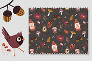 Cozy Autumn Seamless Pattern Design, a Pattern Graphic by Lady Bruniere Design (Thumbnail 2 of 13)
