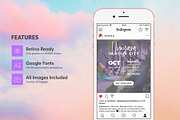 SALE 2in1 Unicorn Yoga Edition, a Social Media Template by The Wedding Shop (Thumbnail 13 of 14)