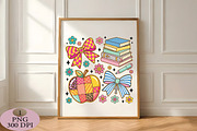 Teacher Pencil Bow Png, an Illustration by Daily.Designs (Thumbnail 3 of 5)