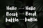 Kitadari Brush Font, a Script Font by VitaminRGB (Thumbnail 6 of 6)