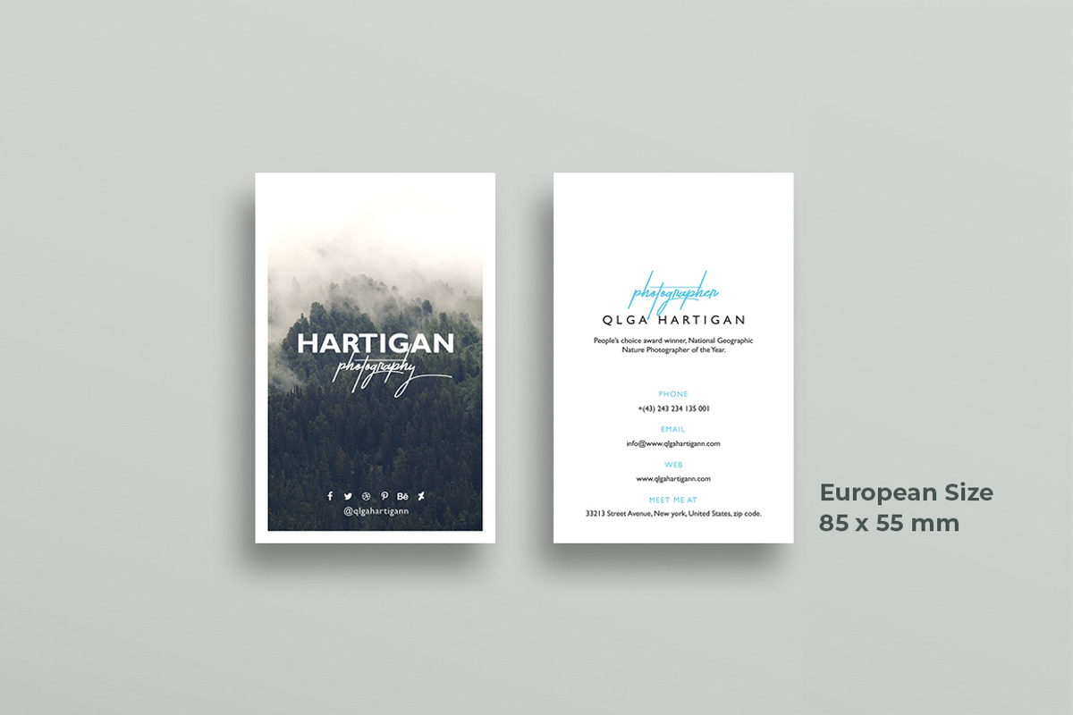 Photography Business card #58, a Business Card Template by GraphicsEgg (Photo 4 of 6)
