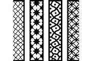 Geometric Pattern Panel Set, an Object Graphic by abu67222 (Thumbnail 5 of 13)