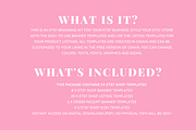Pastel Neon Etsy Shop Kit, a Branding & Logo Template by SunshineStudioBoutique (Thumbnail 2 of 6)
