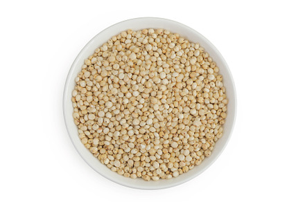 Sorghum seeds in ceramic bowl, a Food & Drink Photo by NataPhoto