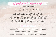 Soul Seashell - Brush Font, a Handwritten Font by Beautypes (Thumbnail 7 of 8)