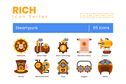55 Steampunk Icons - Rich Series, an Icon by Flat Icons (Thumbnail 1 of 8)