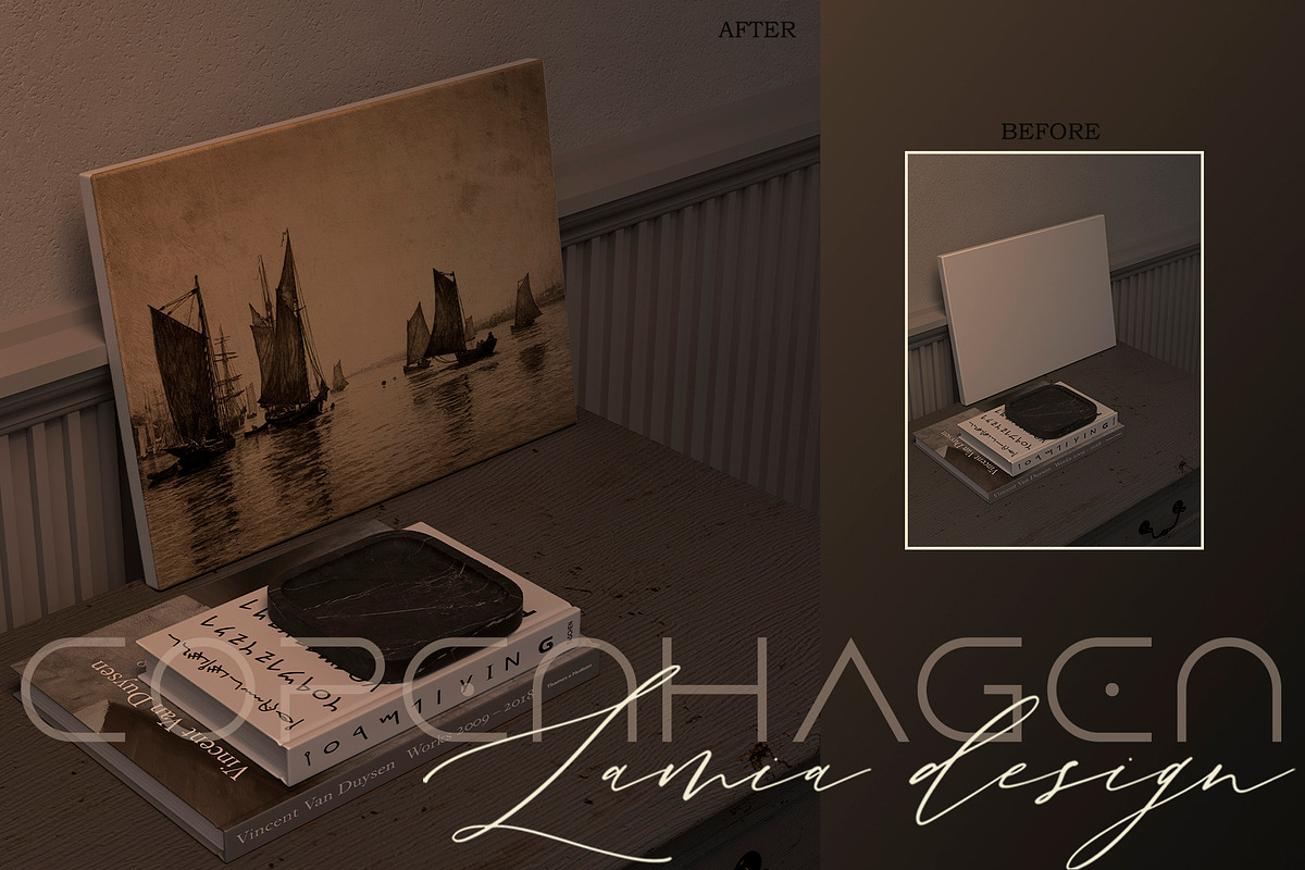 Copenhagen Frame Mockup Interior, a Household Mockup by LAMIA DESIGN (Photo 15 of 17)