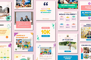 Kidszone Social Media Post Templates, a Social Media Template by BoontenStudio (Thumbnail 4 of 7)