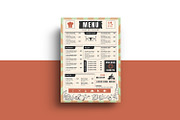 Vintage Restaurant Menu Flyer V1344, a Flyer Template by Template Shop (Thumbnail 2 of 4)