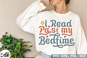 Book Lover Retro SVG Bundle ,Book, a Graphic by akazaddesign (Thumbnail 10 of 13)