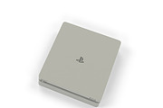 Sony PlayStation Slim (White), an Object 3D Model by Tedi Permana (Thumbnail 4 of 6)