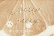 Lemon Line Single Line Font, a Font by Design by Laney (Thumbnail 6 of 14)