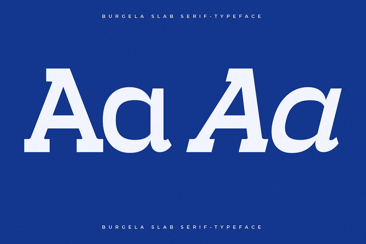 Burgela Slab Serif Typeface, a Slab Serif Font by Letterena Studios (Photo 5 of 15)