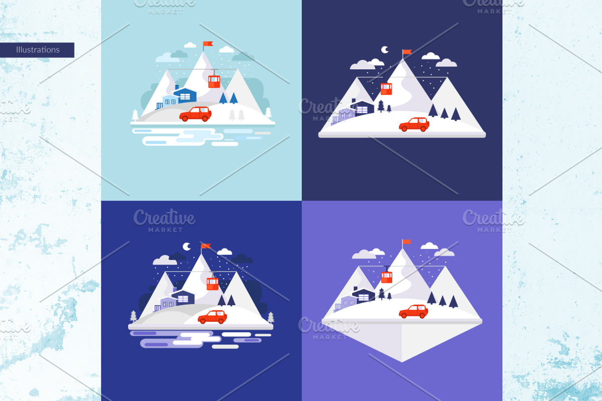 Winter Pattern, Illustrations, Cards, an Illustration by Dasha Efremova (Photo 3 of 4)