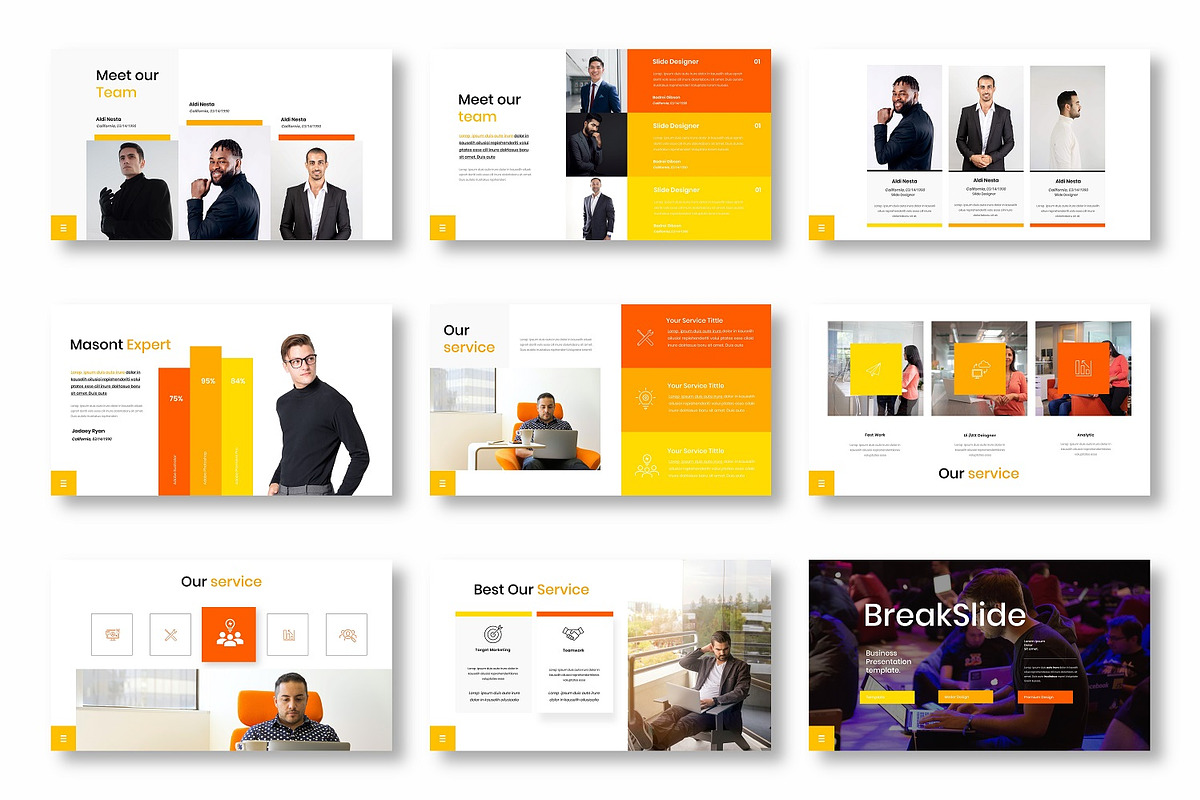 Business Keynote Template, a Design Template by Dens Creative Studio (Photo 3 of 6)
