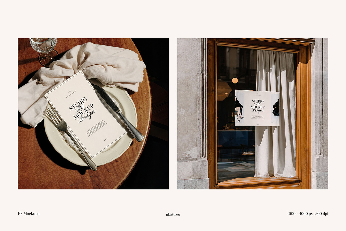 Elegant Mockups Collection, a Product Mockup by nkate (Photo 3 of 13)