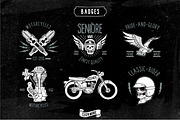 Sale Hand Drawn Vintage Riders+Bonus, a Graphic by Heybing Supply Co. (Thumbnail 1 of 5)