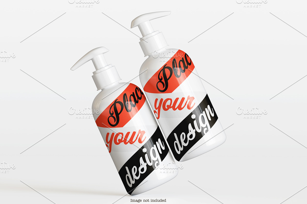 Cosmetic pump mockup bundles, a Cups & Container Mockup by Ambo Ampeng (Photo 25 of 32)