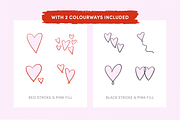Love Hearts Icons, an Icon by Caroline Mackay (Thumbnail 4 of 7)