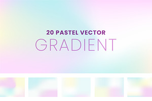 Pale Pastel Gradient Background